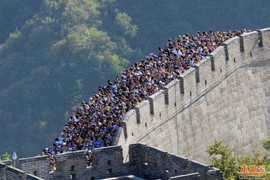 Ảnh: Dân Trung Quốc khổ sở 'tận hưởng' kỳ nghỉ dài