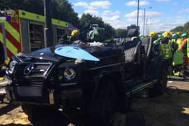 Gặp tai nạn thảm khốc, sao Crystal Palace thoát chết thần kỳ