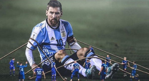 Messi mờ nhạt trước Iceland: Thiên tài gục ngã vì sân si