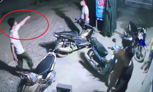 Nhóm thanh niên ẩu đả, trưởng công an xã nổ súng