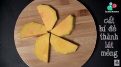 Cách làm bánh rán bí đỏ thơm ngon khiến bé yêu mê tít