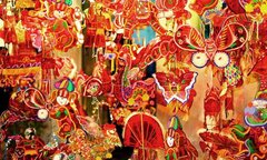 Mê mẩn với thiên đường mua sắm đồ Trung thu nổi tiếng trên phố Hàng Mã