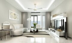 Giải pháp hiệu quả giúp trần nhà 'thấp lè tè' trở nên cao hơn