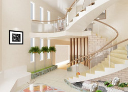 Giải pháp đột phá giúp mẫu cầu thang cũ rích trở nên hiện đại và phá cách hơn