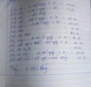 'Tròn mắt' với bảng chi tiêu 7 triệu/tháng cho 6 người của bà mẹ trẻ