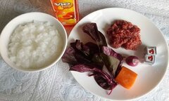 Hướng dẫn mẹ làm cháo thịt bò phô mai bổ dưỡng giúp con tăng cân vù vù