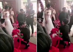 Cô dâu bất ngờ từ chối hoa cầu hôn của chú rể chỉ vì lý do không ngờ