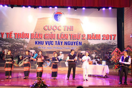 Lâm Đồng vô địch Hội thi Y tế thôn bản giỏi khu vực Tây Nguyên 2017