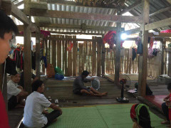 Cặp song sinh dính liền bụng, ngực đã qua đời trên đường về quê nhà