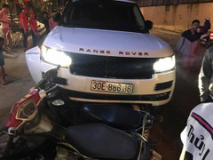 Clip: Rượt bắt tên cướp xe Range Rover kịch tính trên phố Hà Nội