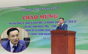 'Nhà báo quốc tế' Lê Hoàng Anh Tuấn là viện trưởng pháp luật thuộc Hội Luật gia Việt Nam