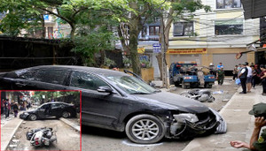 Nữ tài xế lùi xe tông chết người ở Hà Nội là Đại tá công an