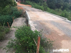 Tự ý xây cầu dân sinh, một người dân bị chính quyền phạt 40 triệu đồng