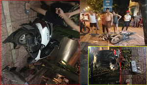 Ô tô tông văng 5 người trên đường bỏ chạy sau tai nạn, tài xế nói 'không sao đâu' rồi đòi đi tiếp