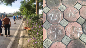 Taxi tông chết nữ lao công rồi bỏ chạy ở Hà Nội