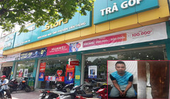 Bảo vệ nhanh trí chốt cửa, tóm gọn kẻ cầm dao cướp 100 triệu đồng tại cửa hàng Viettel