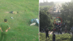 Người đàn ông chết bất thường cạnh xe máy bên con đường đang thi công dang dở ở Vĩnh Phúc