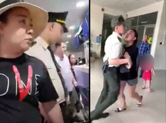Vì sao nữ đại úy công an gây náo loạn sân bay Tân Sơn Nhất chưa bị kỷ luật?