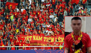 Phạt 1,5 triệu đồng nam thanh niên đốt pháo sáng trong trận Việt Nam gặp UAE