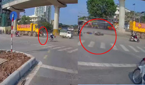 Va chạm với ô tô, hai ông cháu đi xe máy thiệt mạng thương tâm