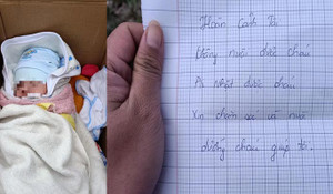 Xót xa bé gái sơ sinh bị bỏ rơi trong thùng giấy ven đường