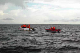 Tàu chở dầu bị đắm trên vùng biển Cô Tô