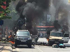 Taxi nổ như bom giữa TP Cẩm Phả: Tin mới nhất từ Công an Quảng Ninh