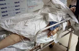 Truy bắt gã chồng tàn ác đâm vợ rách gan, bục lá lách