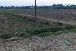 Cô giáo tiểu học chết dưới kênh dẫn nước ở Hải Dương