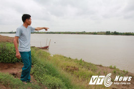 Lập chiến lũy chống ‘cát tặc’ ở Hải Dương: Những hình ảnh đầu tiên từ hiện trường