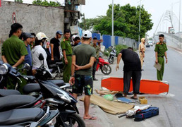 Va chạm xe container, nghệ sỹ violin đường phố Hải Phòng thiệt mạng