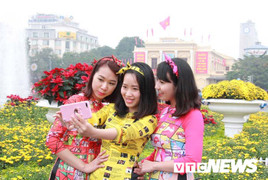 Phố phường Hải Phòng rực rỡ đón Tết Nguyên đán Mậu Tuất