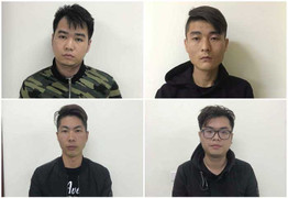 Bắt 4 thanh niên Trung Quốc đánh cắp thông tin, dùng thẻ ATM giả rút tiền