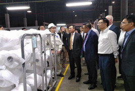 Khởi động lại hoạt động sản xuất nhà máy xơ sợi dầu khí PVTEX