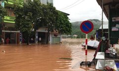 Ảnh: Nhiều vùng ở Quảng Ninh bị chia cắt sau bão số 3