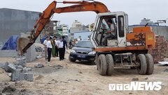 Hải Phòng phá dỡ hàng loạt công trình xây dựng trái phép trên đất quốc phòng