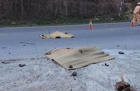 Hai cha con chết thương tâm sau cú đâm trực diện của xe khách