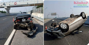 Điều tra vụ 3 xe ô tô tông nhau trên cao tốc Hạ Long – Hải Phòng nghi do mâu thuẫn