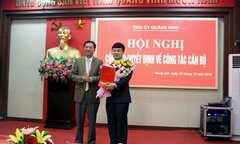 Quảng Ninh công bố quyết định công tác cán bộ của Ban Bí thư Trung ương Đảng