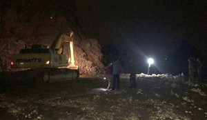 Nổ mìn khai thác đá, một công nhân bị mất tích