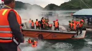 Dân ném bom xăng vào đoàn cưỡng chế ở Quảng Ninh: Tạm giữ hình sự 6 kẻ chủ mưu