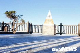 Bắc Bộ rét dưới 4 độ C, băng giá, sương muối bao phủ vùng núi cao