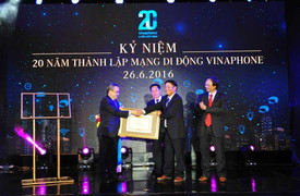 Mạng di động đầu tiên của người Việt kỷ niệm 20 năm thành lập