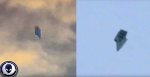 Clip: 'Người ngoài hành tinh' ngắm hoàng hôn gần căn cứ quân sự Mỹ?