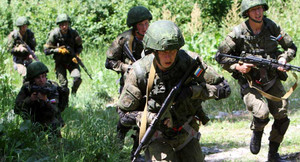 Bài tập khốc liệt, phá vỡ mọi sức chịu đựng của Vệ binh Quốc gia Nga