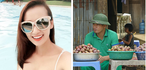 Lã Thanh Huyền nuột nà với bikini, Xuân Bắc đi bán mận