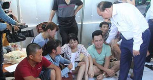 Lật tàu thảm khốc ở Đà Nẵng: Tiếng kêu cứu tuyệt vọng của người cha mất con