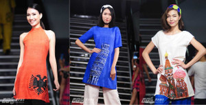 Dàn mẫu Việt xinh đẹp diện thời trang cổ vũ EURO 2016