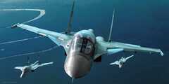 Đột nhập buồng lái có một không hai trên 'Thú mỏ vịt' Su-34 của Nga