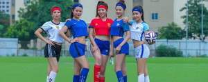 Dàn hot girl Việt gợi cảm trong trang phục thể thao tiếp lửa Euro 2016